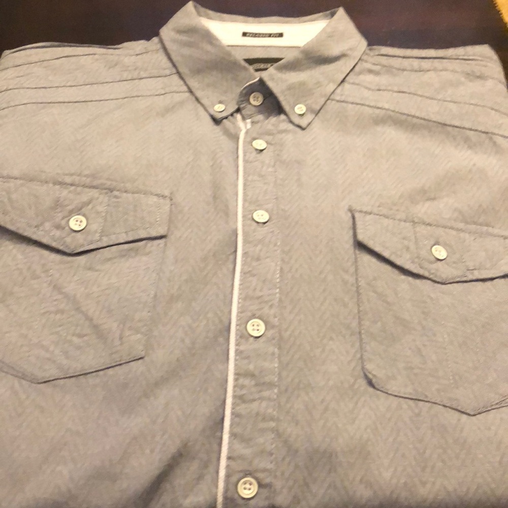 Buckle men’s long sleeve shirt